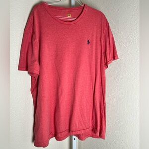 Polo by Ralph Lauren Men's Coral Tee XL